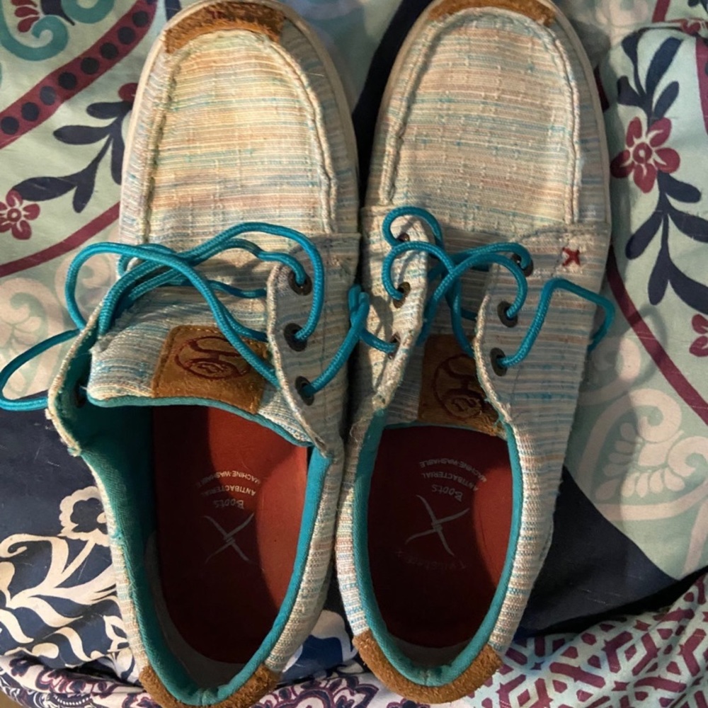 Twisted X flat shoes